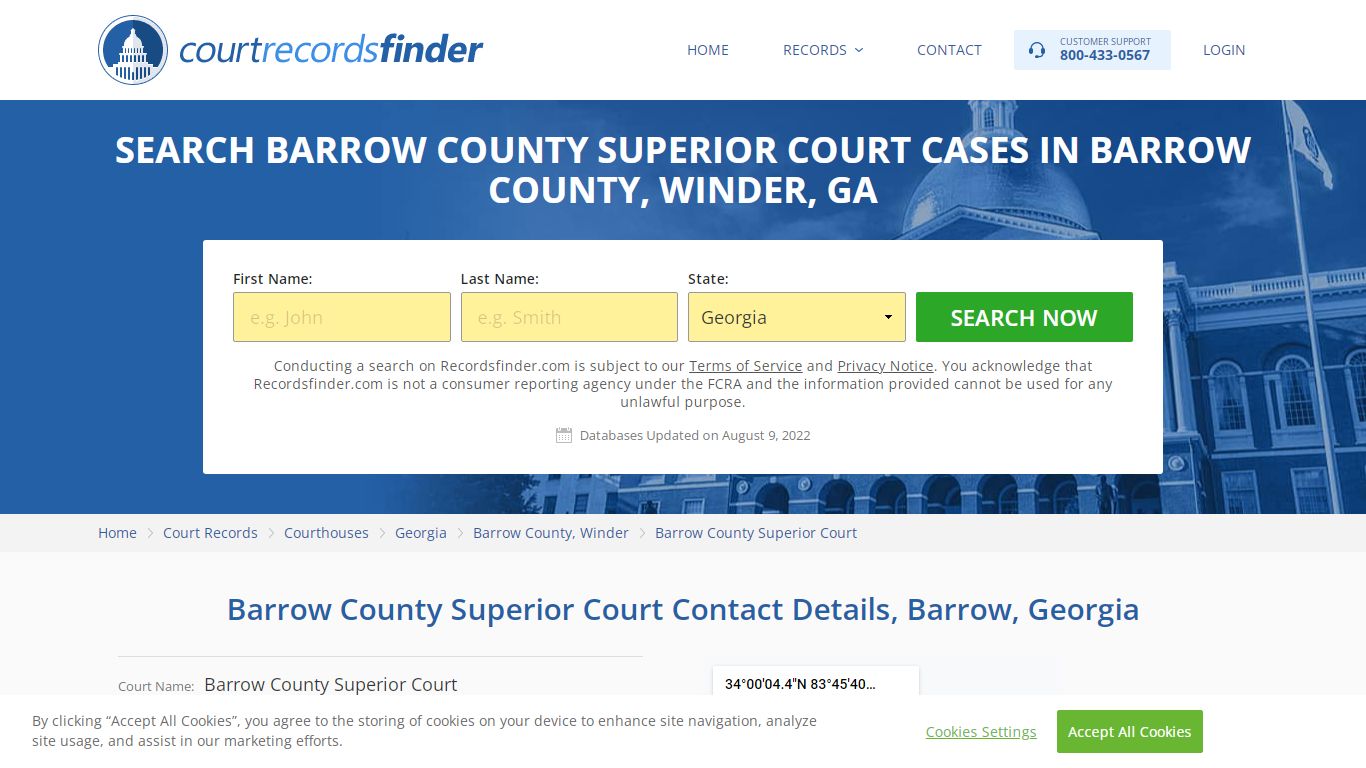 Barrow County Superior Court Case Search - Barrow County ...